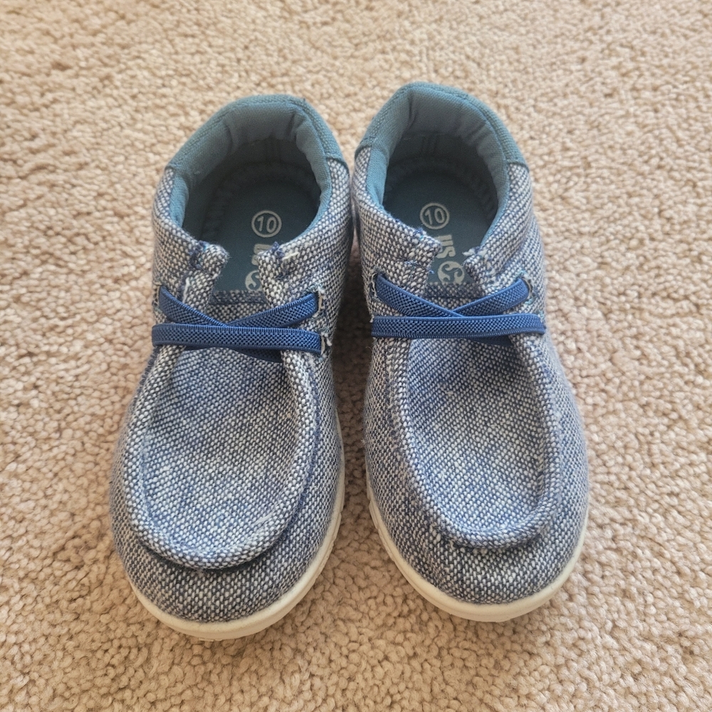 Blue size 10 toddler shoes